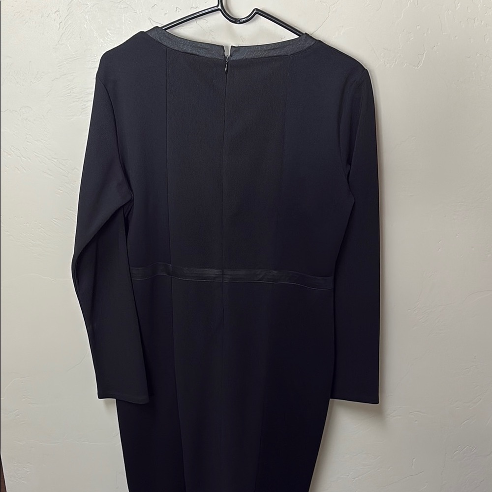 Kardashian Kollection Elegant Black Long Sleeve Dress - Picture 4 of 7